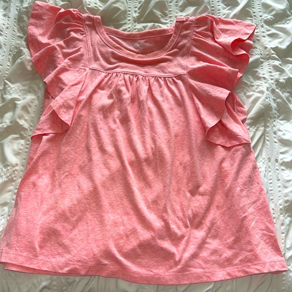 Pink loft top